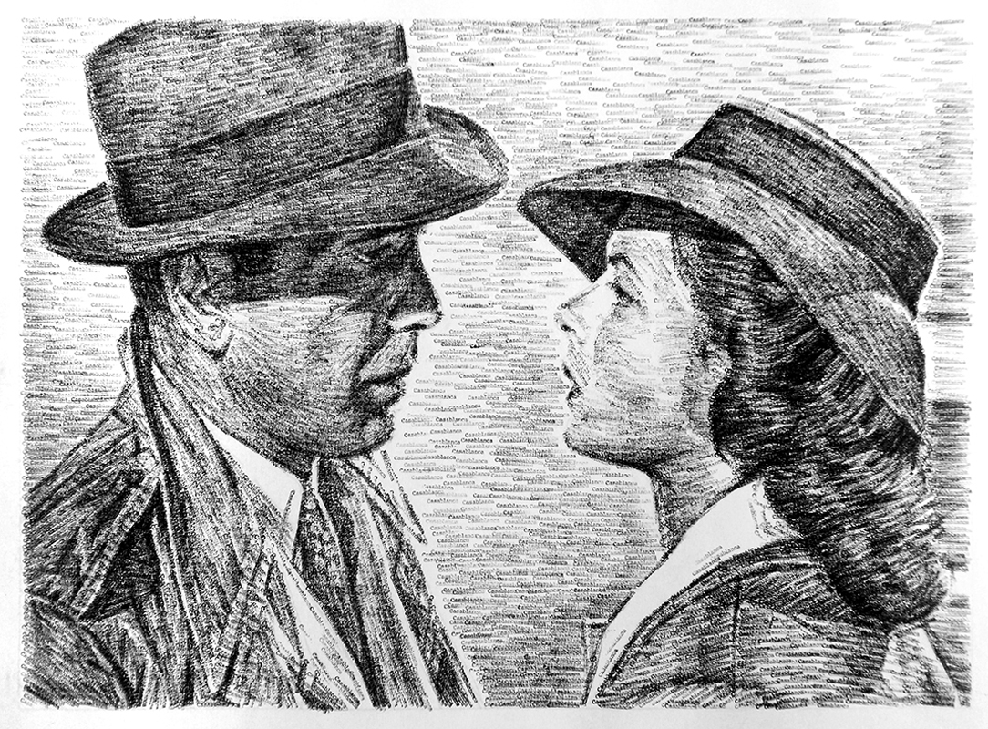 Scene from movie CASABLANCA