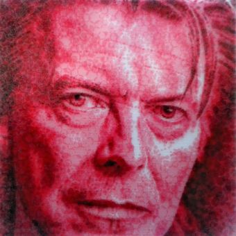 Portrait of David Bowie