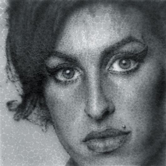 Portrait of Amy Winehouse