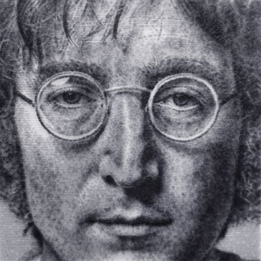 Portrait of John Lenon